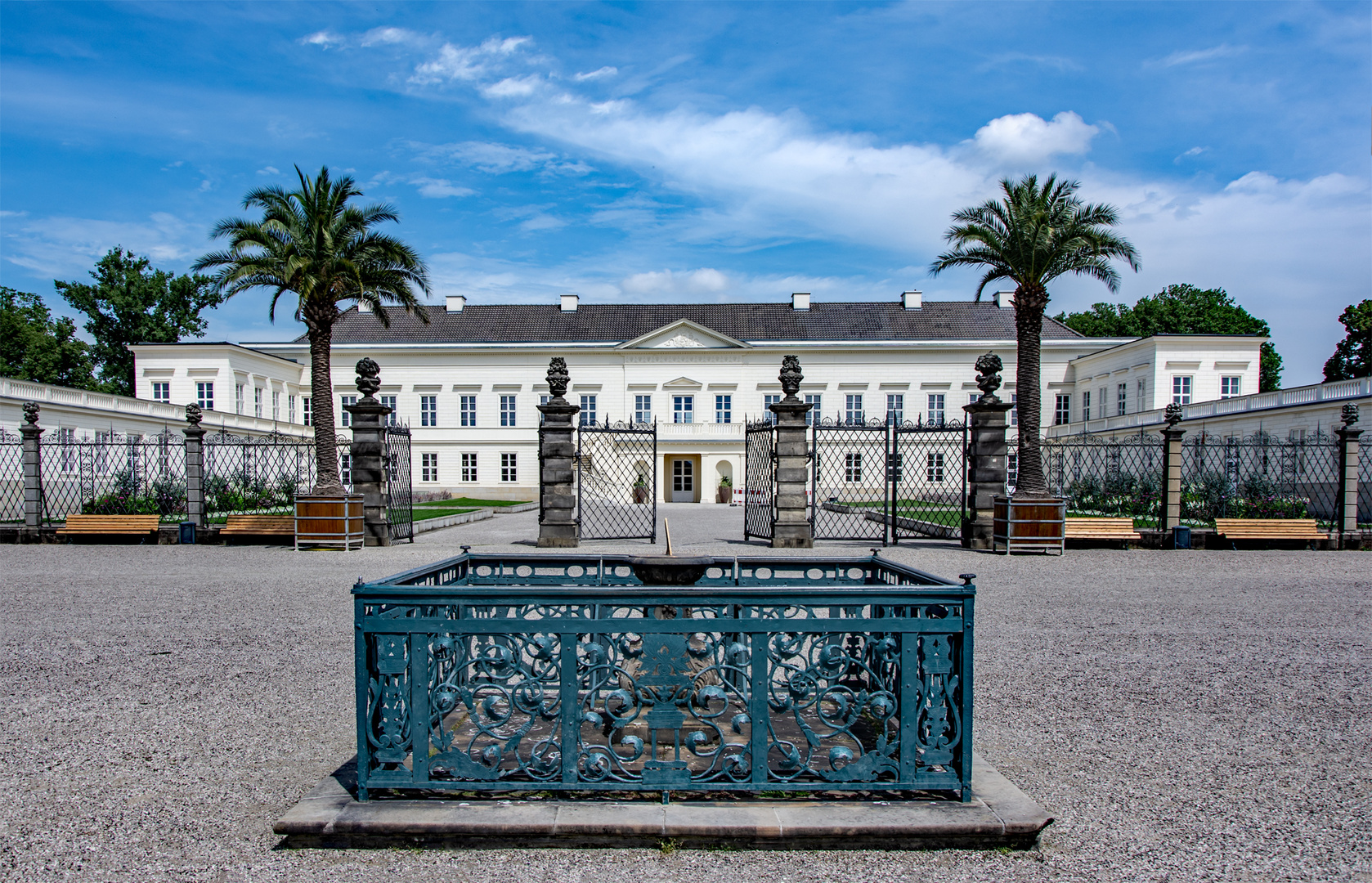 Blick auf das Schloss