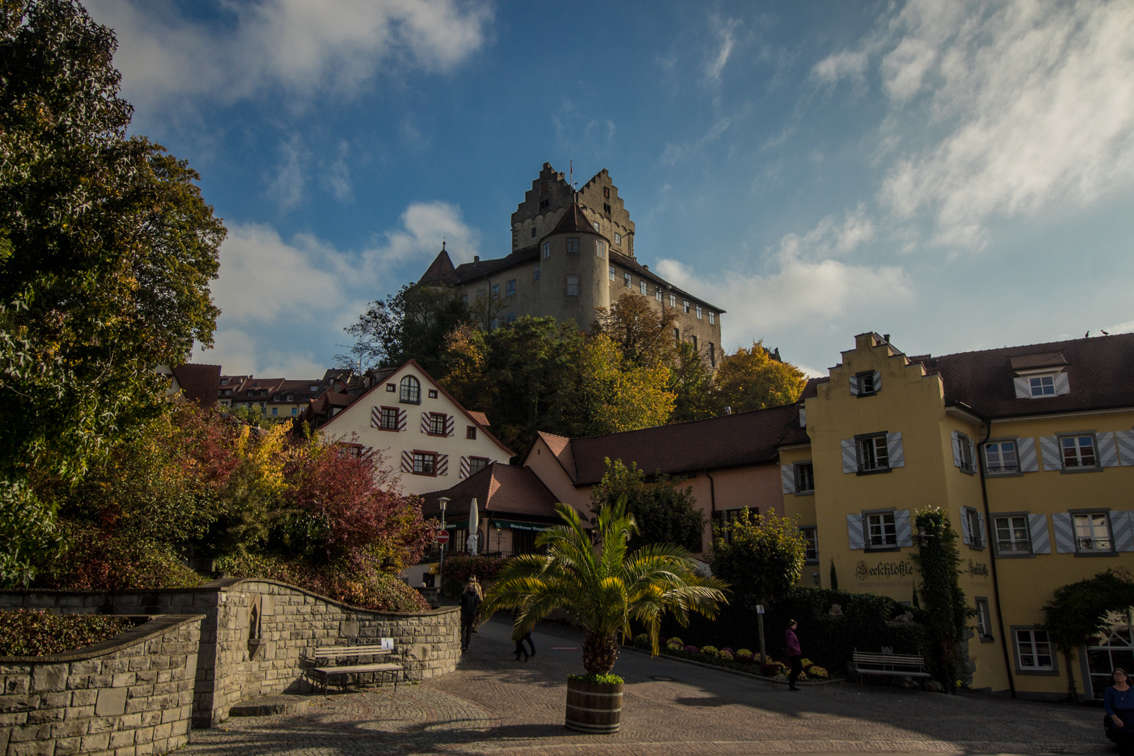 Blick auf das Schloss