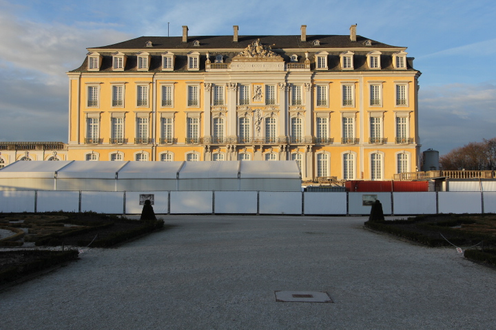 Blick auf das Schloss