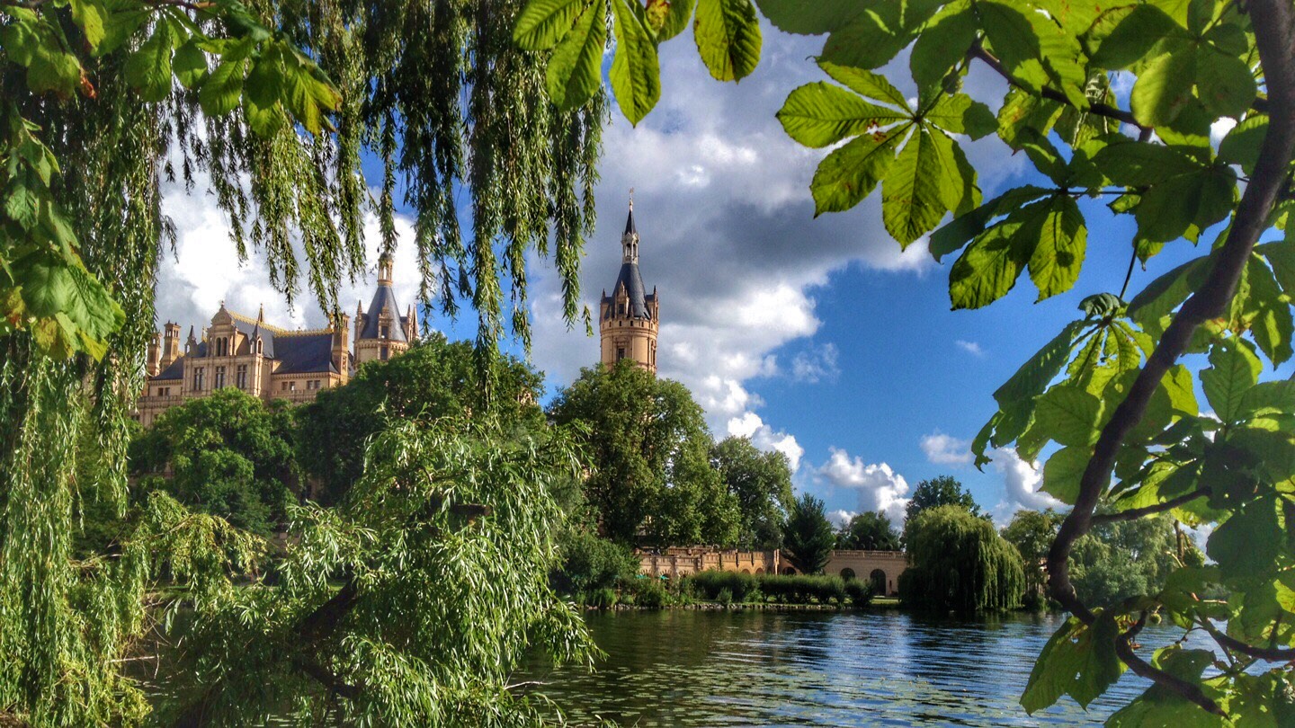 Blick auf das Schloss