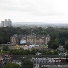 Blick auf das Schloss in Münster von der Überwasserkirche 16.08.2014