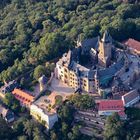 Blick auf das Schloss in Wernigerode