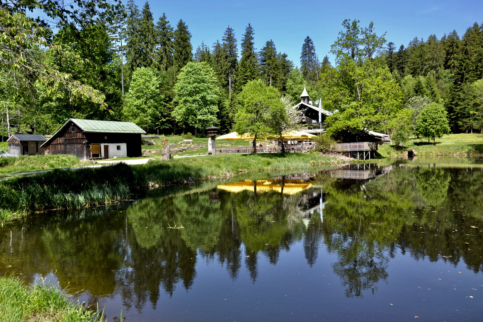 Blick auf das Schwellhäusl…