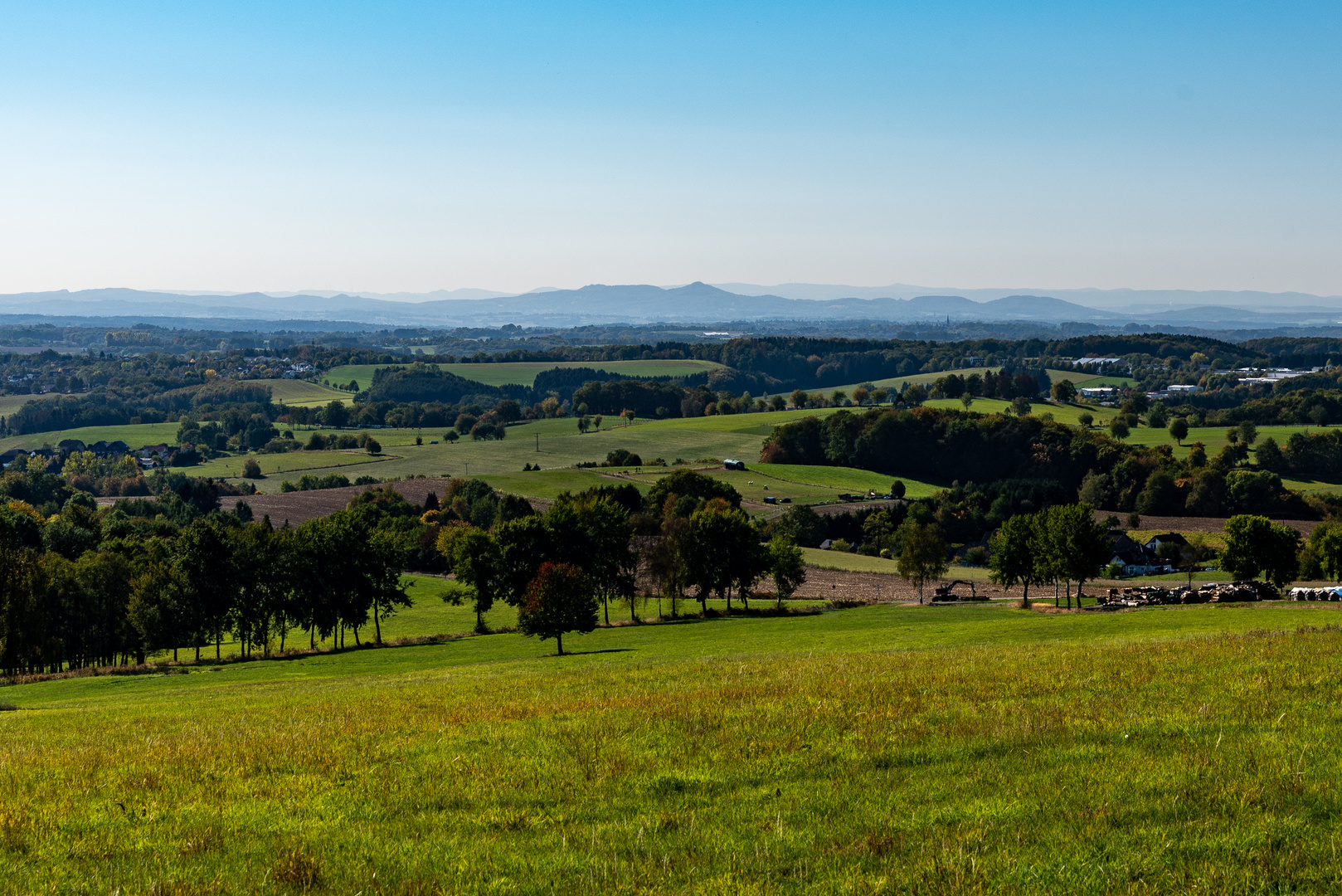 Blick auf das Siebengebirge