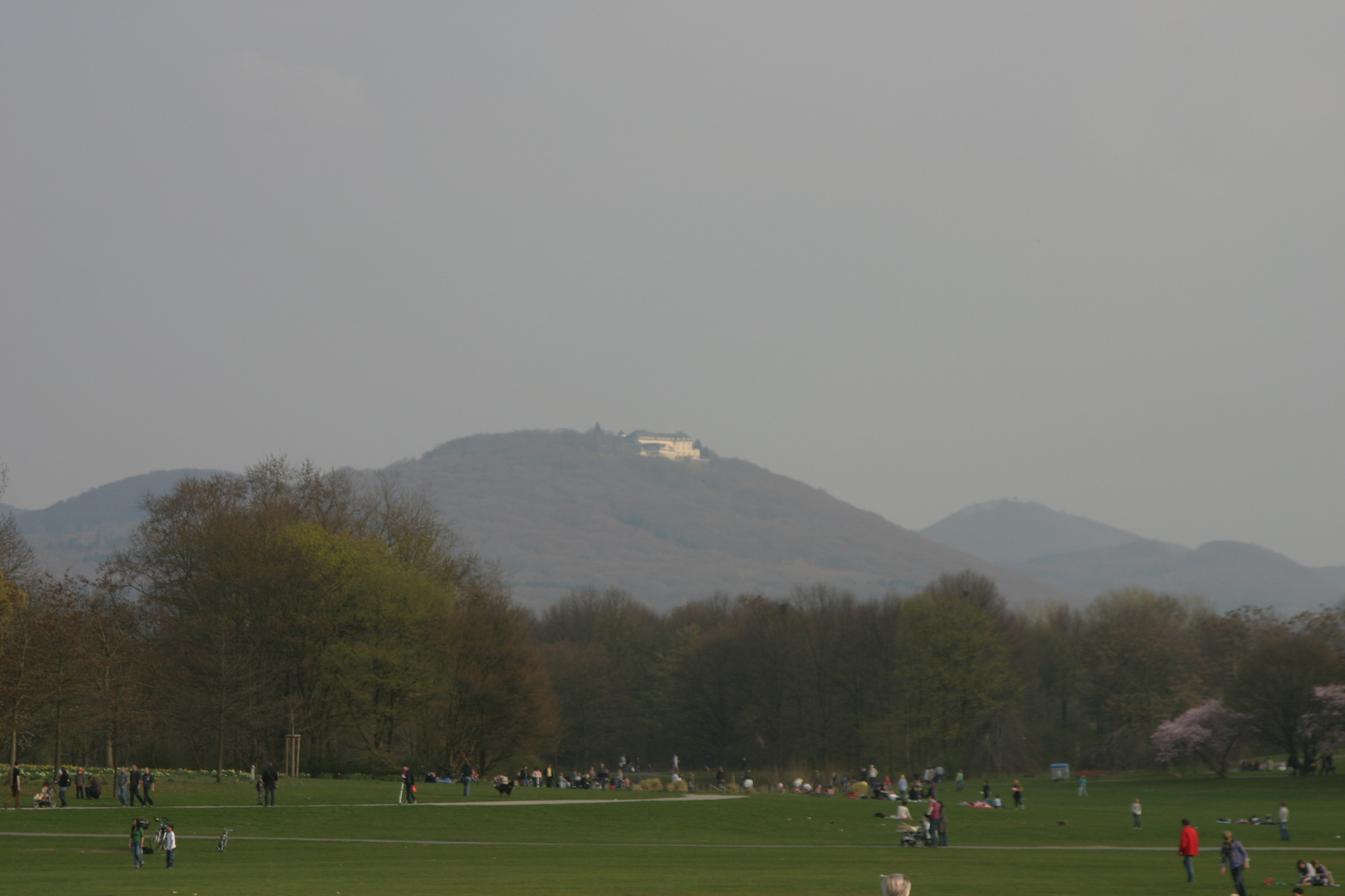 Blick auf das Siebengebirge