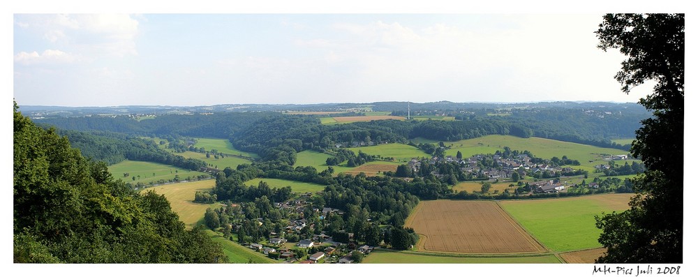 Blick auf das Siegtal bei Hennef (Bülgenauel)