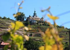 Blick auf das Spitzhaus...