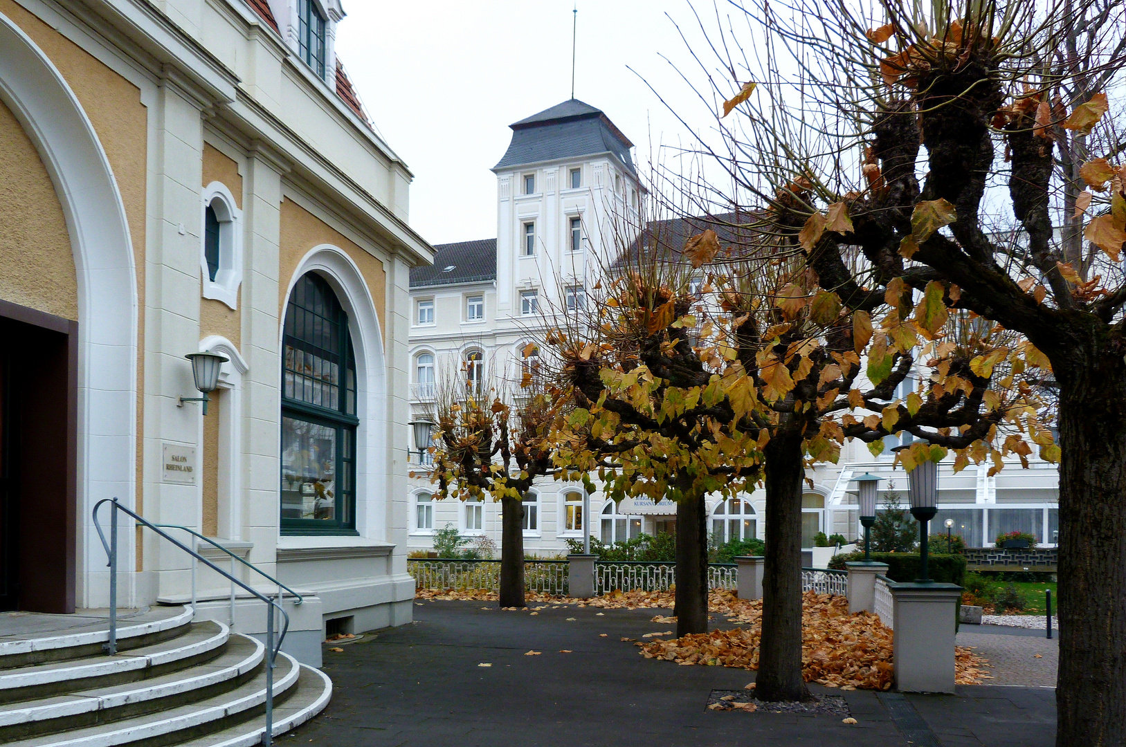 Blick auf das Steigenberger Hotel