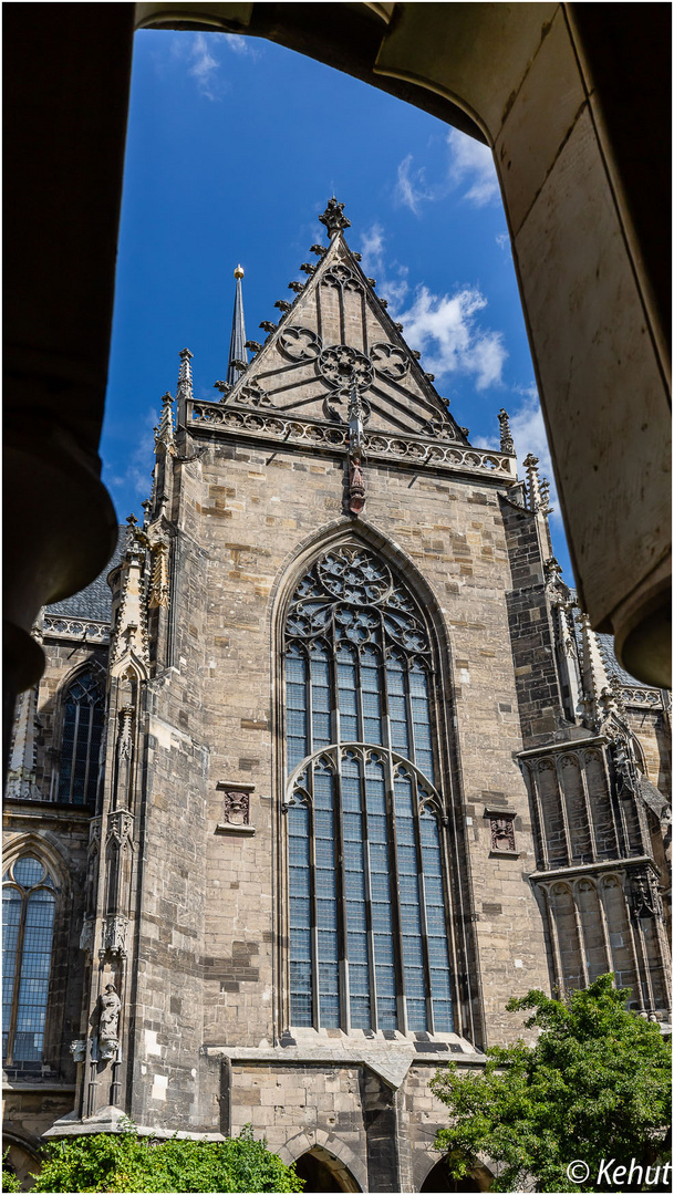 Blick auf das südliche Querhaus - Dom Halberstadt