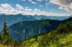 ~ Blick auf das Tannheimer Tal ~