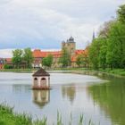 Blick auf das Thurnauer Schloss ...