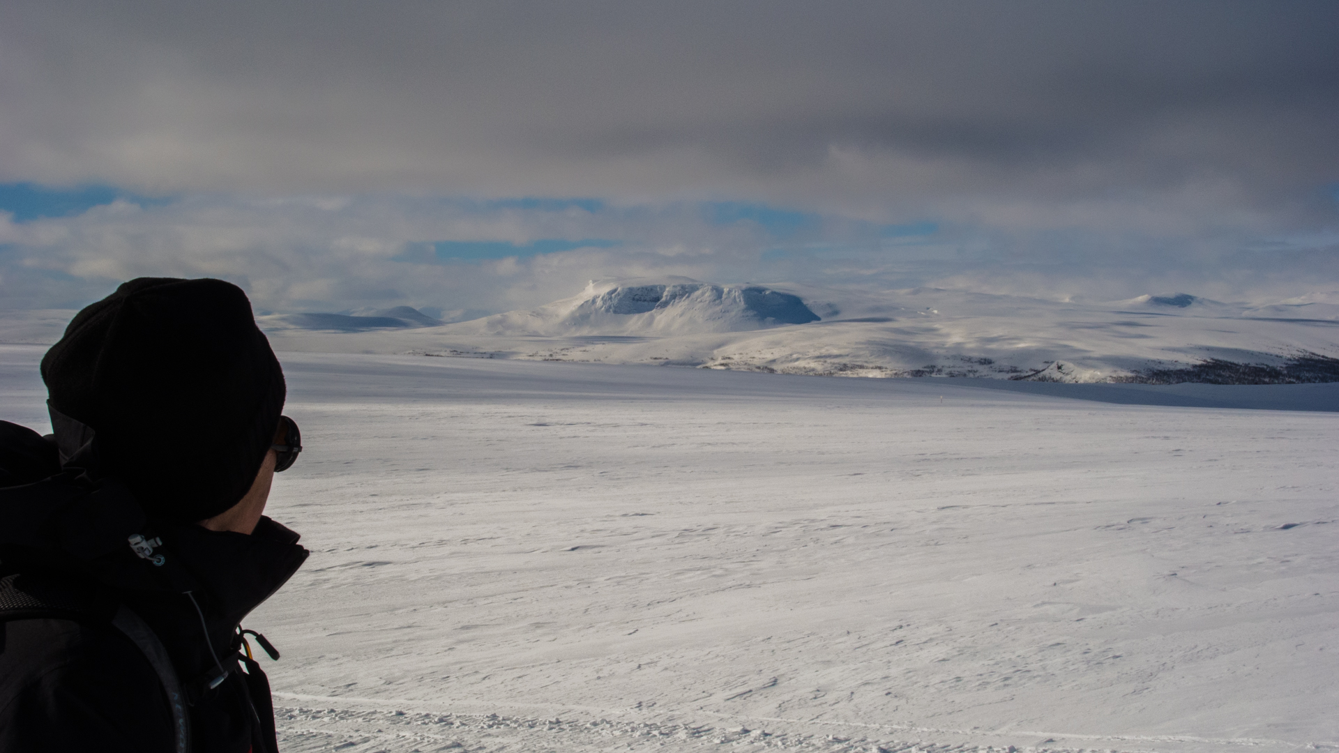 Blick auf das Vindelfjäll