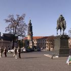 Blick auf das Weimarer Stadtschloss