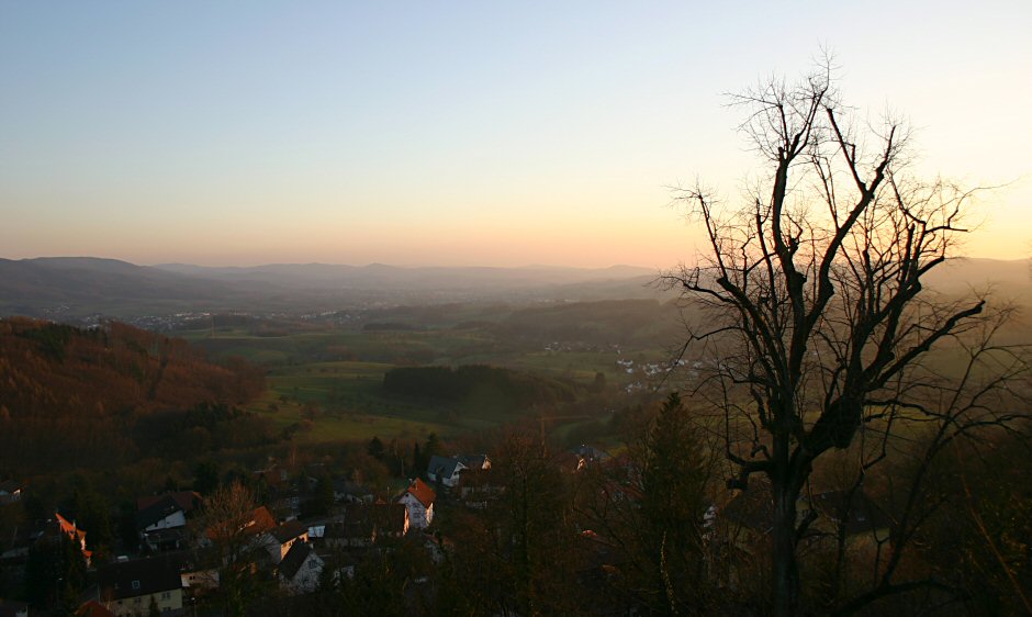 Blick auf das Weschnitztal