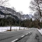 Blick auf das Wettersteingebirge, ...