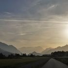 Blick auf das Zugspitzmassiv