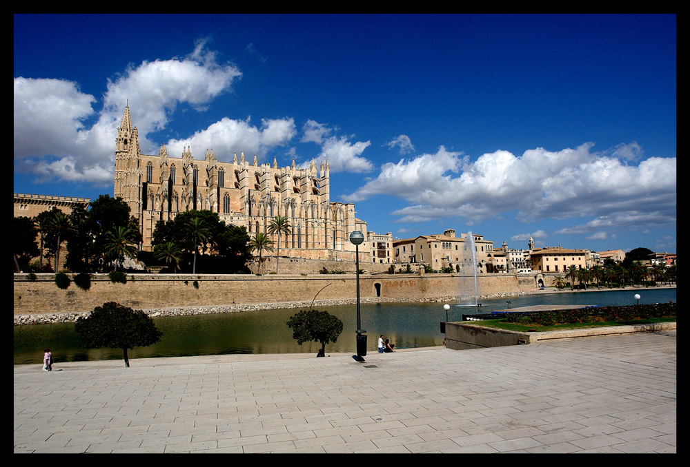 Blick auf dei Catedral La Seu