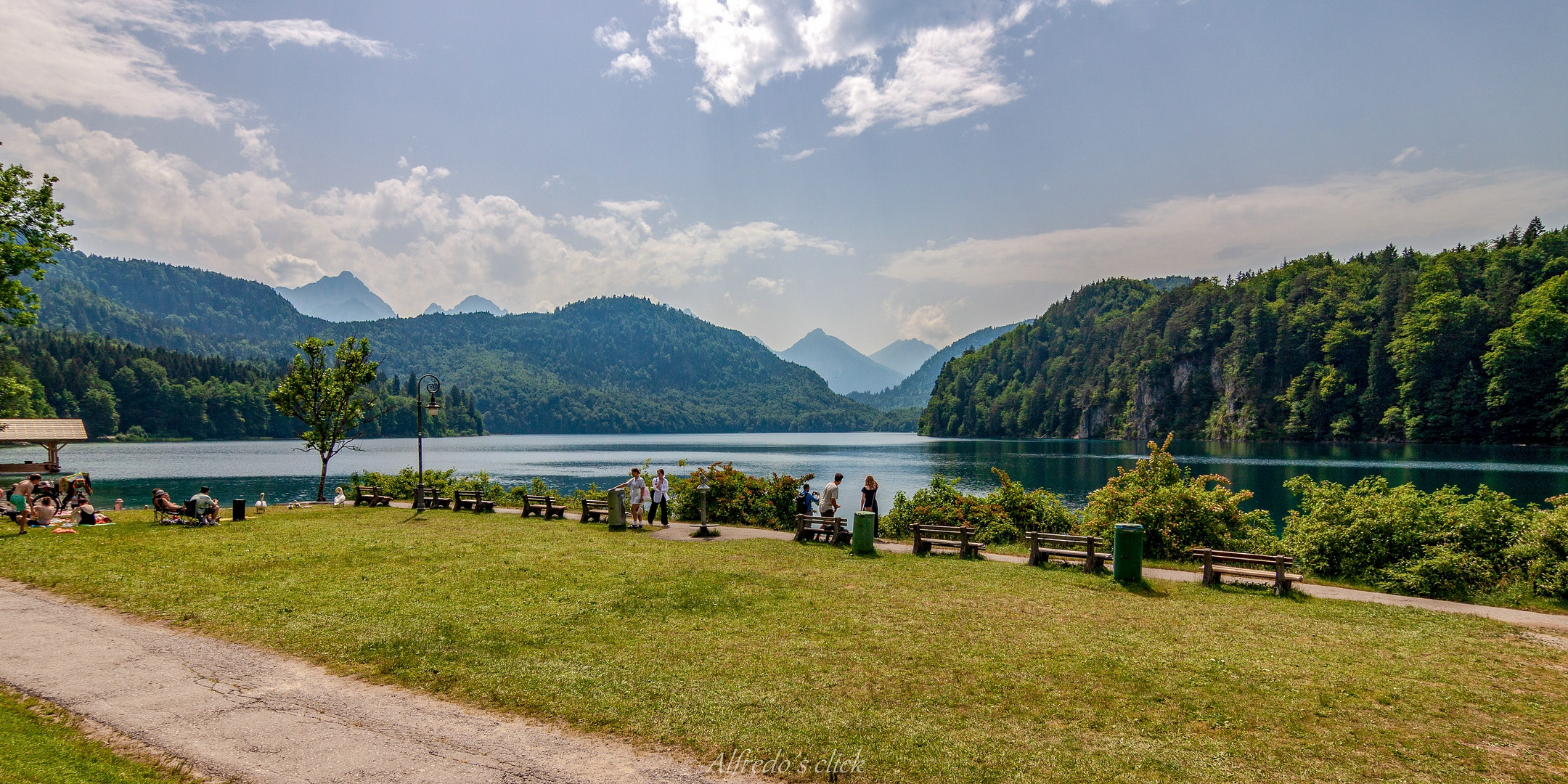  Blick auf dem Alpsee