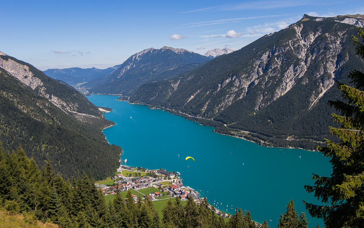 Blick auf den Achensee...