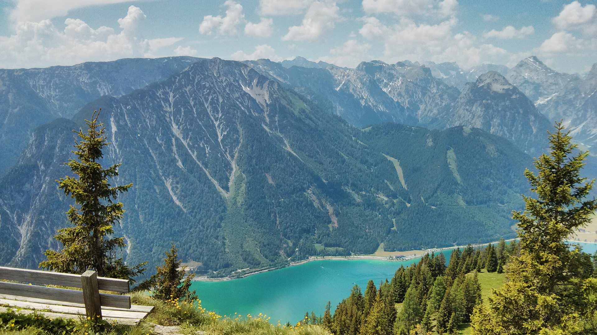 Blick auf den Achensee