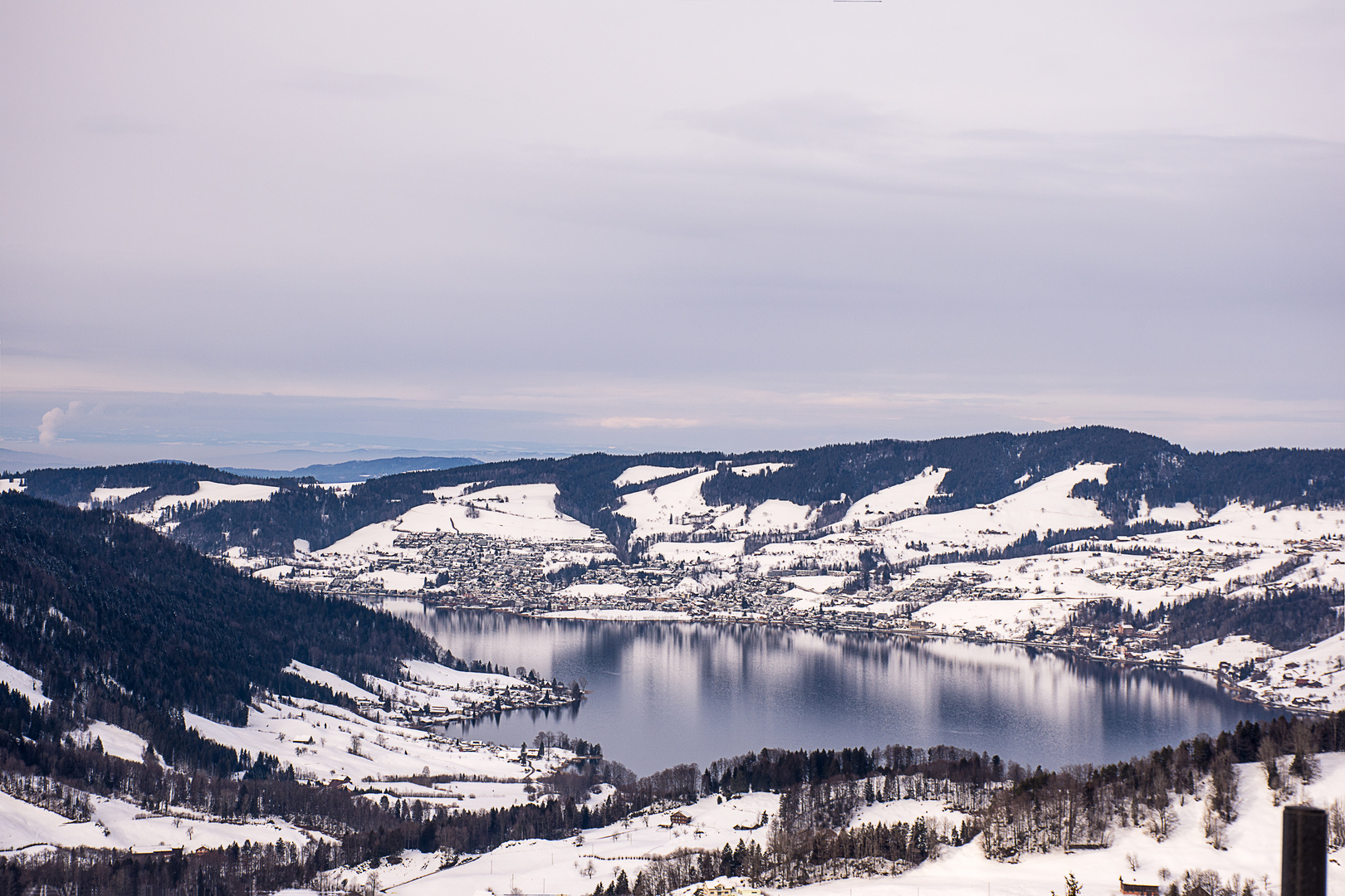 Blick auf den Ägerisee