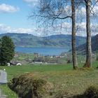 Blick auf den Aegerisee Kanton Zug Schweiz