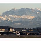 Blick auf den Airport