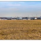 Blick auf den Airport