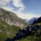 Blick auf den Aletschgletscher