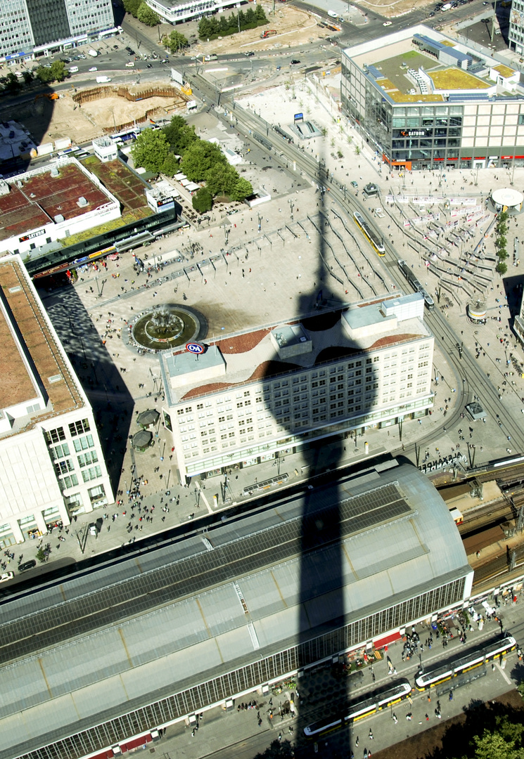 Blick auf den Alex