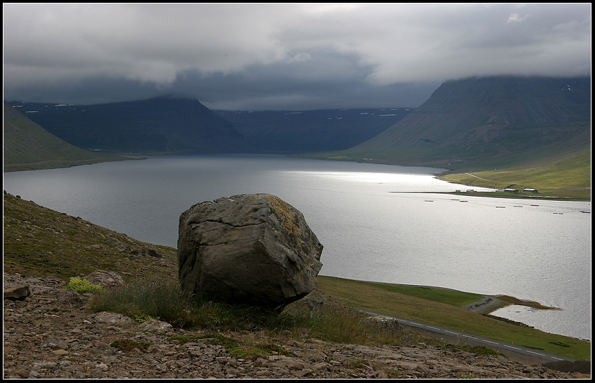 Blick auf den Alftafjörður