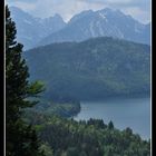 Blick auf den Alpsee - Hohenschwangau / Bayern.