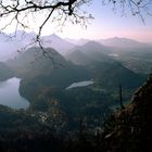 Blick auf den Alpsee im Ostallgäu bei Füssen