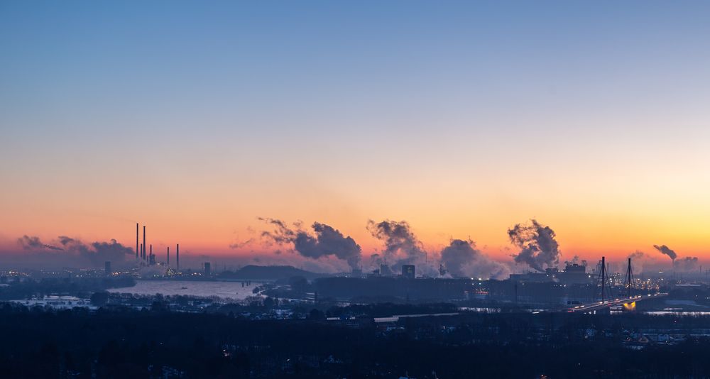 Blick auf den Alsumer Berg