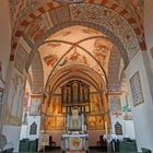 Blick auf den Altar in der "Bonte Kerk" Lieberhausen