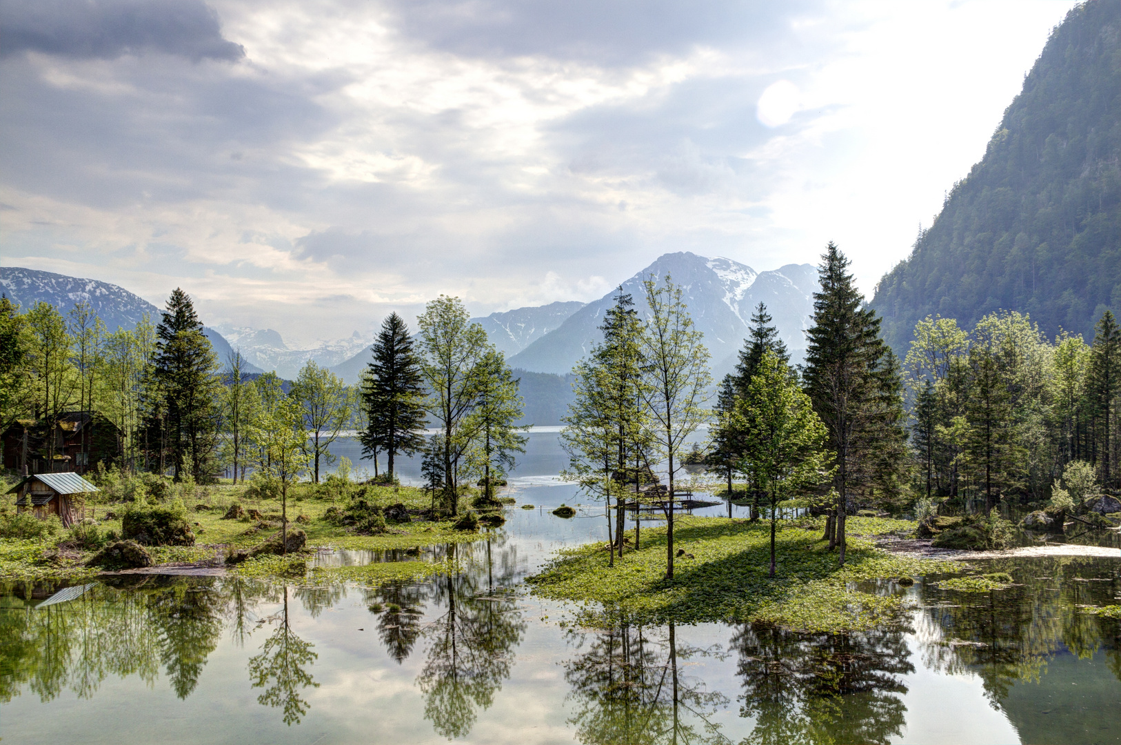 Blick auf den Altauseer See