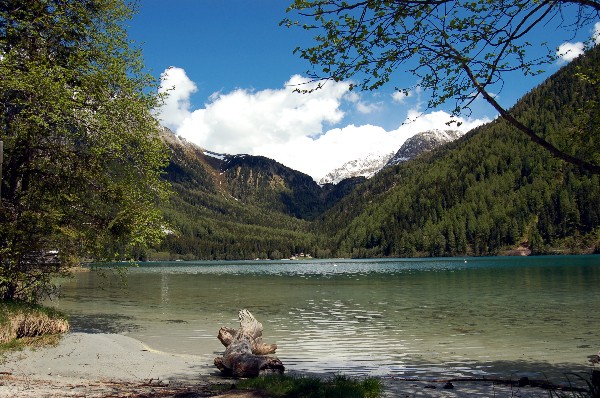 Blick auf den Antholzer See