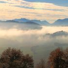 Blick auf den Apennin - im Winterlicht