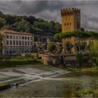 Blick auf den Arno.....