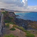 Blick auf den Atlantik in EL Cotillo Fuerteventura