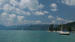 Blick auf den Attersee