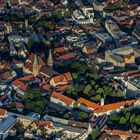 Blick auf den Augsburger Dom und Fronhof