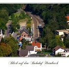 Blick auf den Bahnhof Heimbach