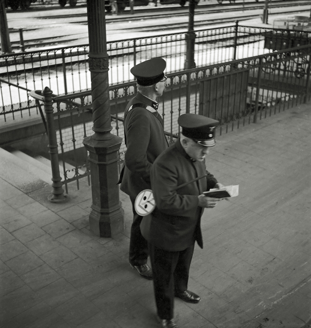 Blick auf den Bahnsteig in den dreißiger Jahren