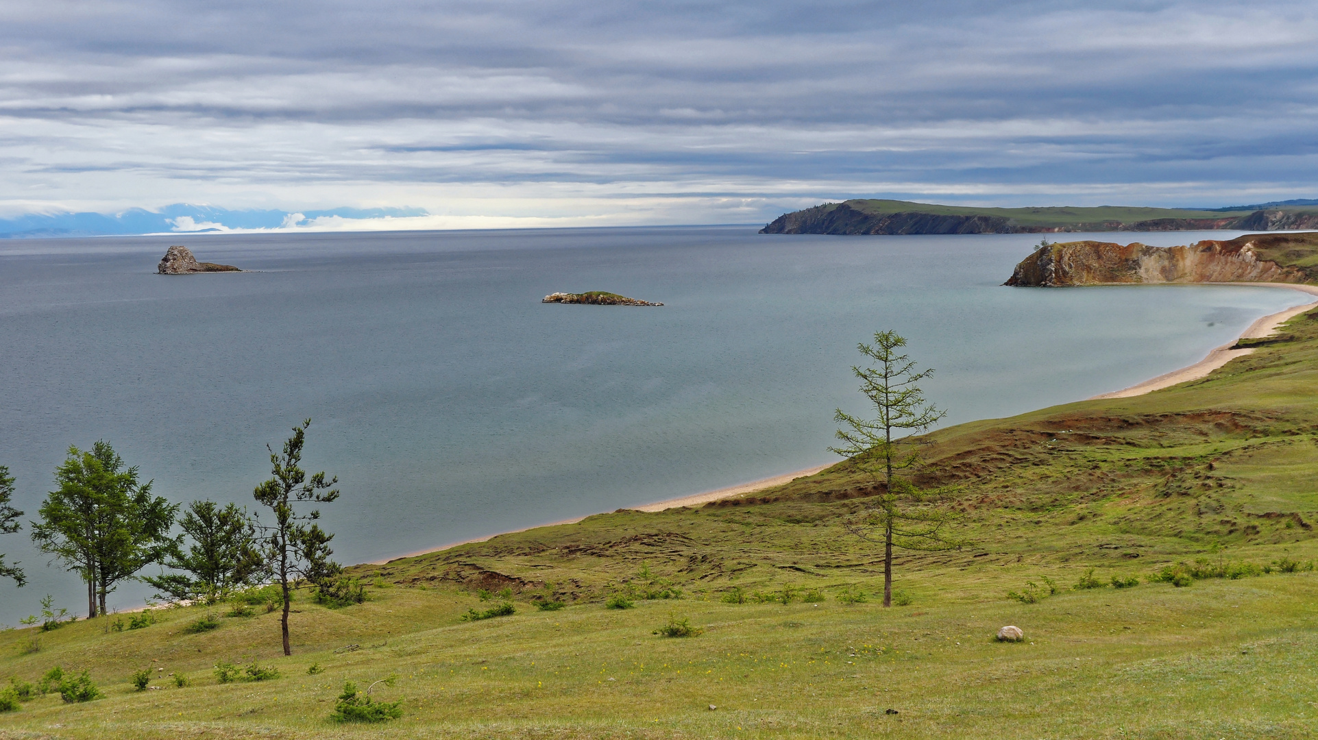 Blick auf den Baikal