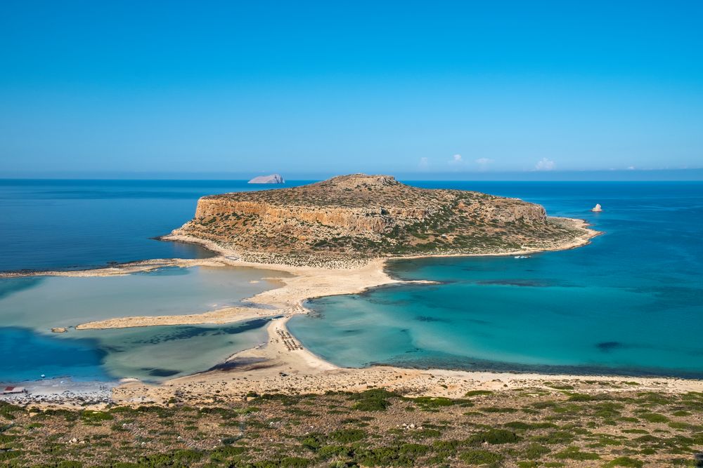 Blick auf den Balos Beach (Kreta)