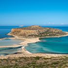 Blick auf den Balos Beach (Kreta)