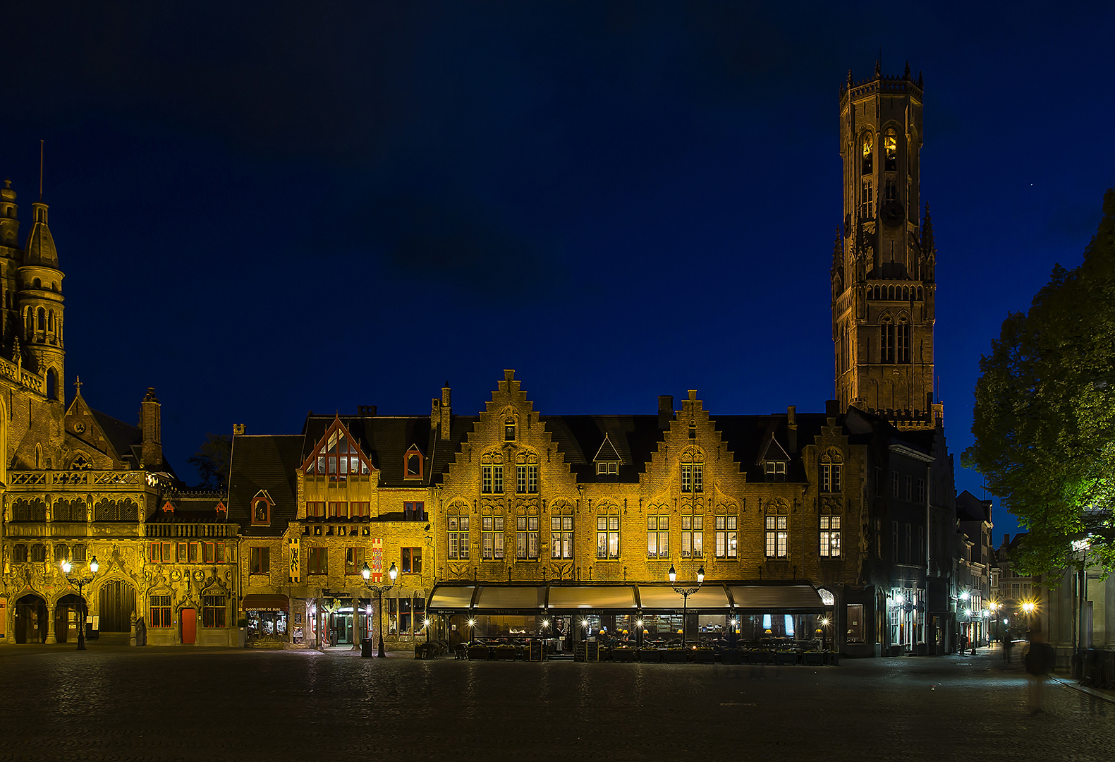 Blick auf den Belfried