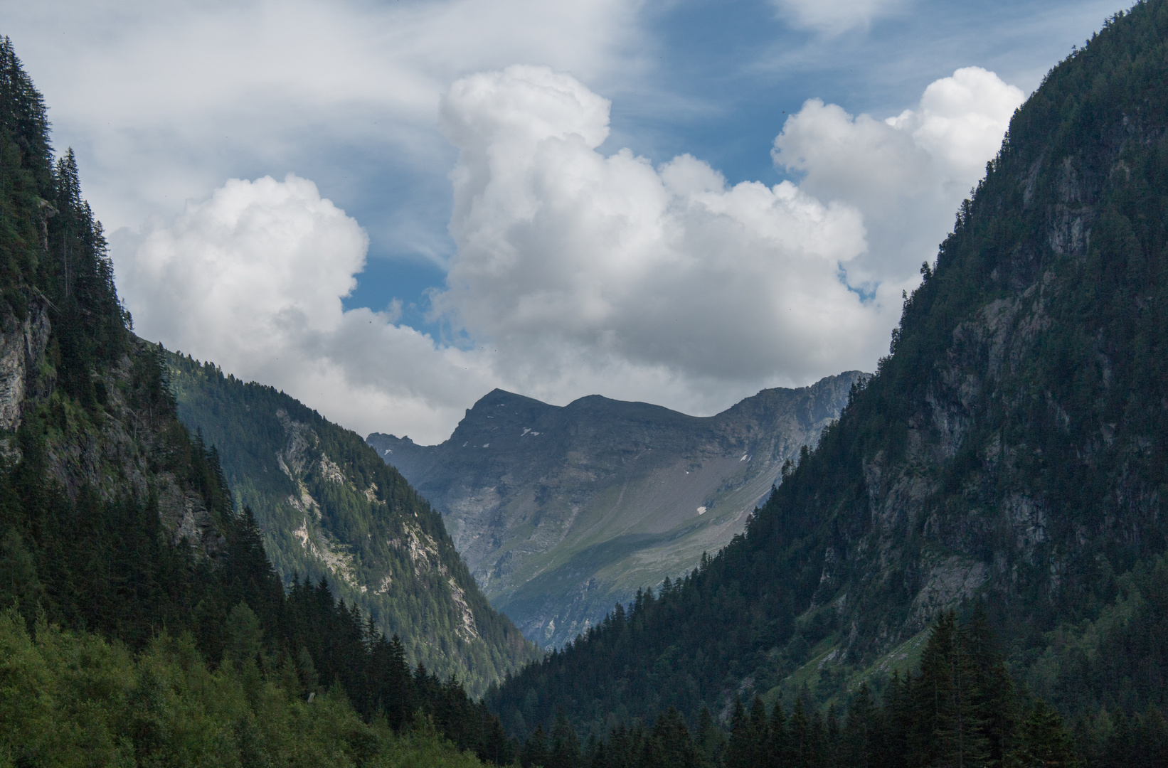 Blick auf den Berg