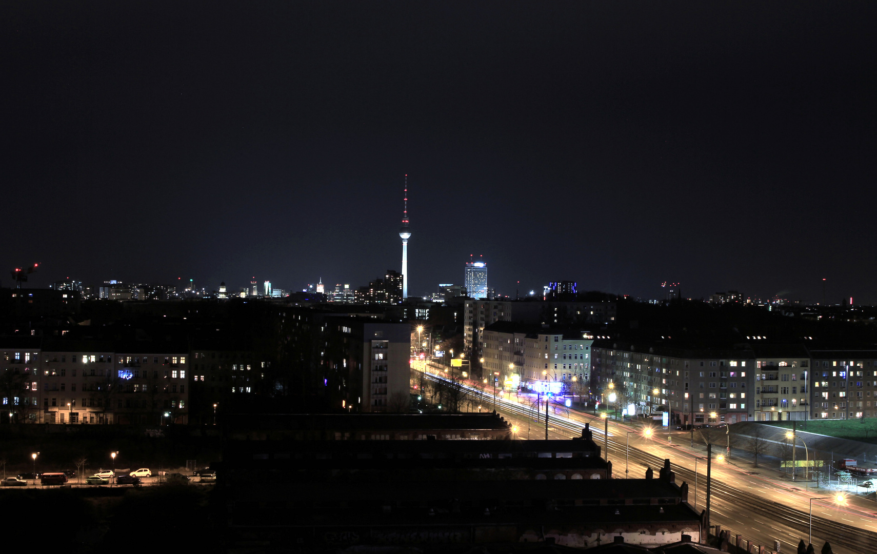 Blick auf den Berliner Fernsehturm